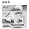 Curved-Tooth Pet Thinning Comb for Cats and Dogs