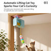 Door-Hanging Automatic Cat Teaser Toy with Retractable Movement