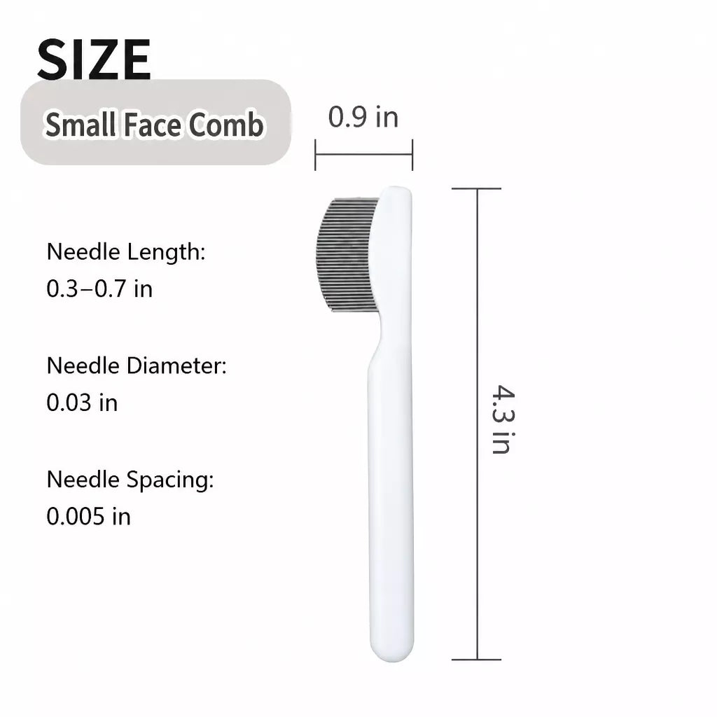 Pet Face & Tear Stain Grooming Comb