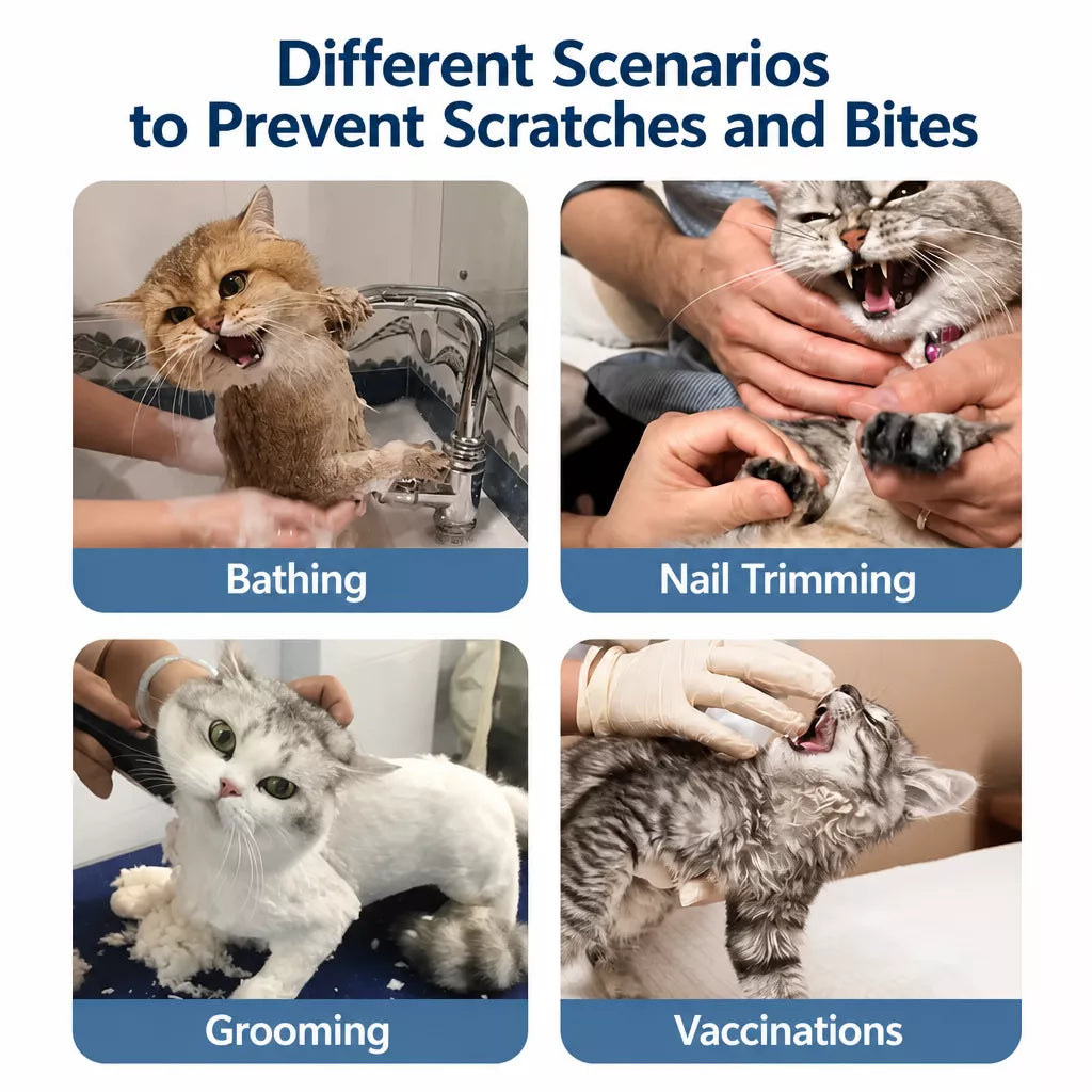 Pet Grooming Head Cover for Cats