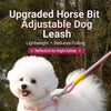 78.7-Inch Nylon Round Dog Leash for Small to Medium Dogs