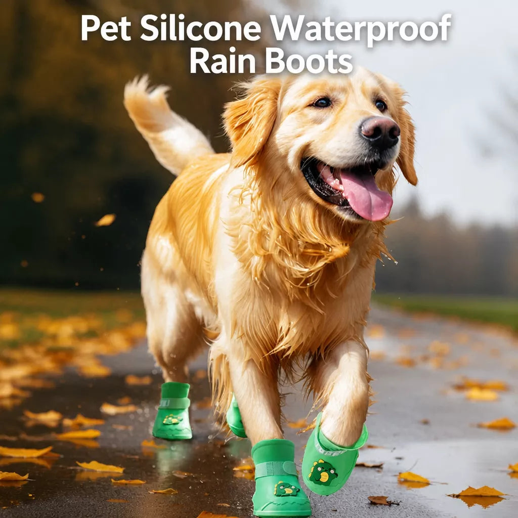 Waterproof Dog Boots for Rainy Walks