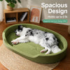 All-Season Boat-Style Dog Bed with Removable, Washable Cover