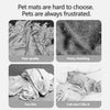 Cotton-Linen Pet Blanket Mat for Cats and Dogs