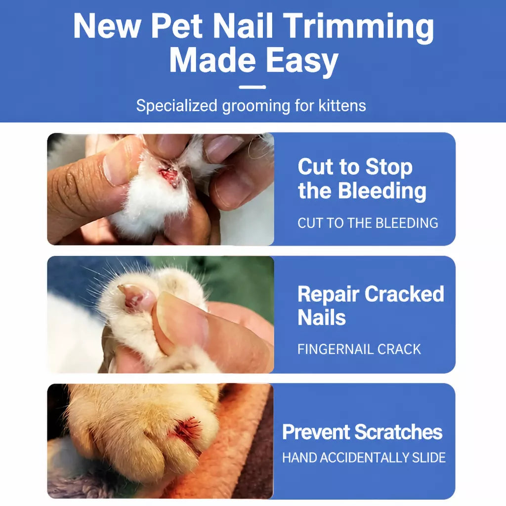 Pet Nail Clippers for Cats and Dogs
