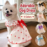 Lightweight Cotton Pet Dress for Small Dogs and Cats