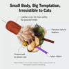 Telescoping Cat Teaser Wand with Interchangeable Attachments