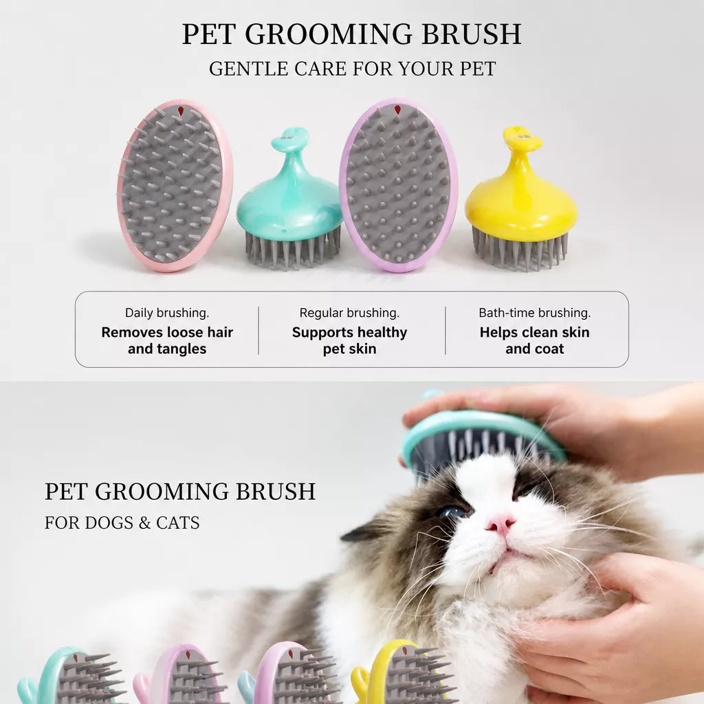 Dog & Cat Bath Brush