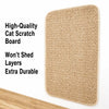 Wall-Mountable Cat Scratching Mat for Vertical Scratching