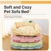 Four-Season Polyester Pet Bed for Cats and Small to Medium Dogs