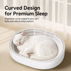 Corrugated Cardboard Cat Scratcher Bed – Round & Oval Designs