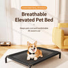 Elevated Portable Dog Cot with Removable Nylon Cover