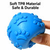 Paw Print Squeaky Ball Dog Toy