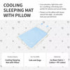 Cotton-Linen Pet Bed Mat with Bunny-Ear Pillow for Cats & Dogs
