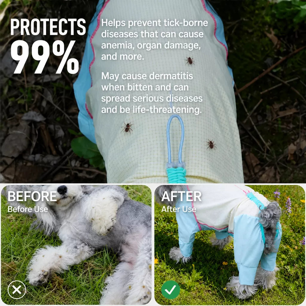 Lightweight Four-Legged Dog Summer Shirt
