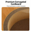 Kraft Paper Cat Scratcher Lounge for Scratching and Resting