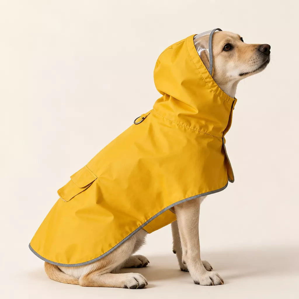 Waterproof Four-Leg Dog Raincoat