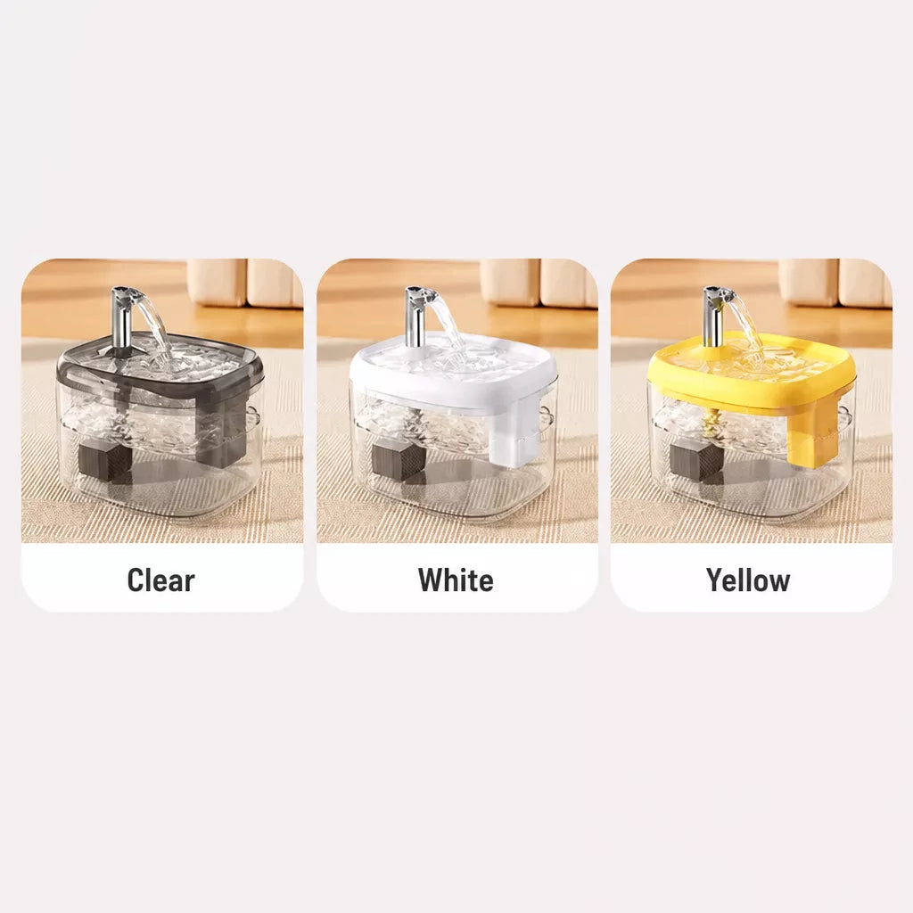 1.5L Automatic Pet Water Fountain with Filter for Cats & Dogs