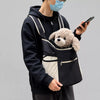 Nylon Mesh Pet Carrier Backpack for Cats and Small Dogs