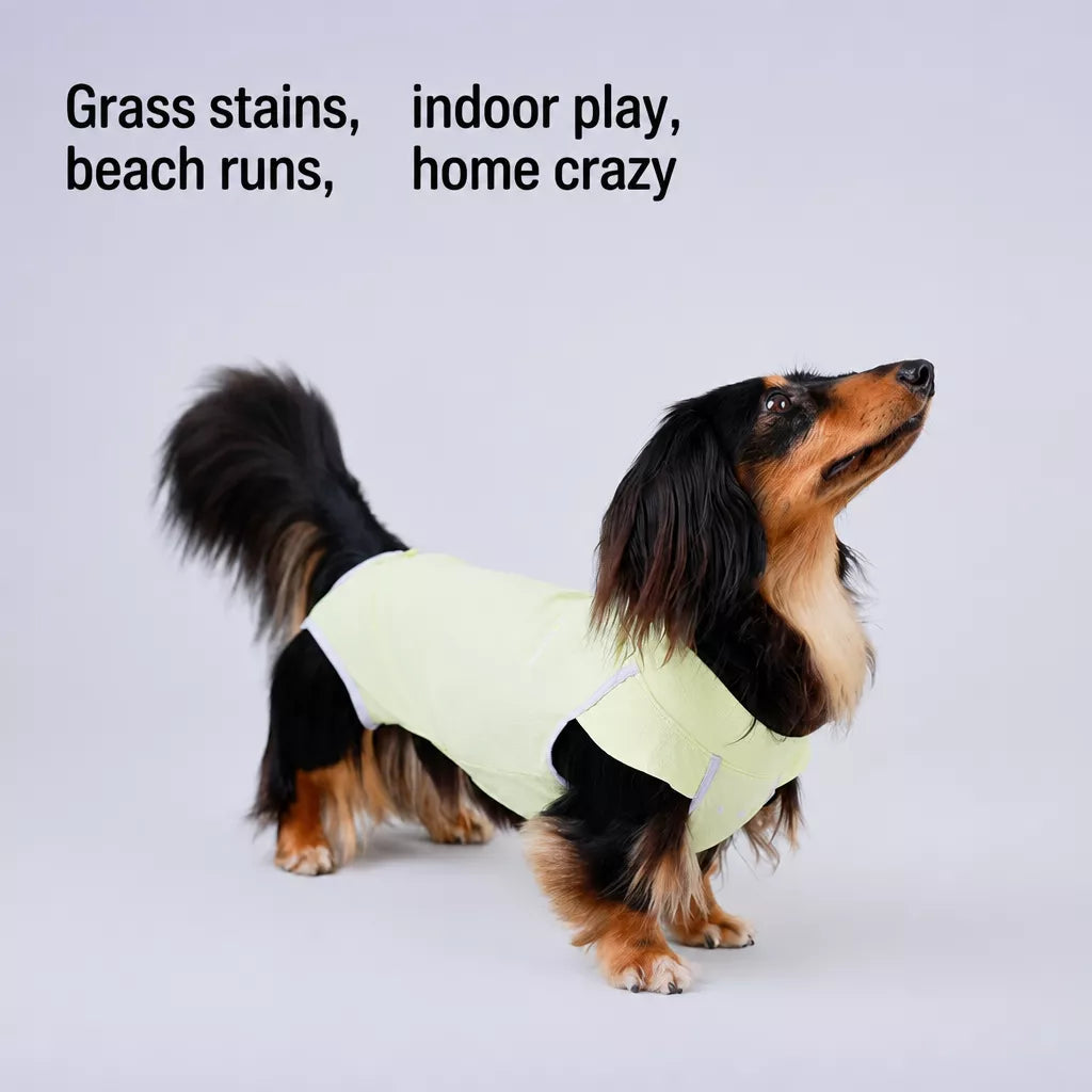 Lightweight Sleeveless Everyday Pet Shirt for Dogs and Cats