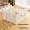 Modular Indoor Pet Playpen with Door