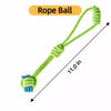 Rope Tug and Treat-Dispensing Dog Toy