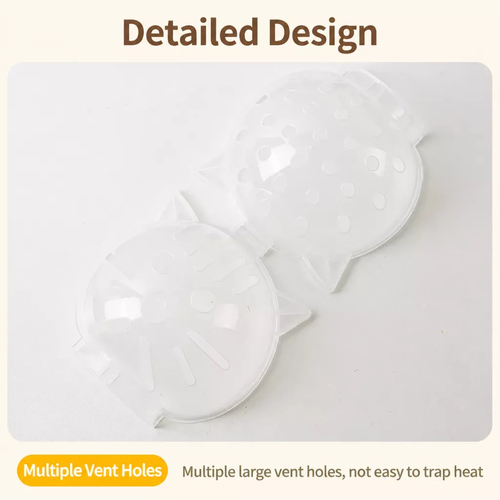 Plastic Recovery Cone for Cats During Grooming and Care