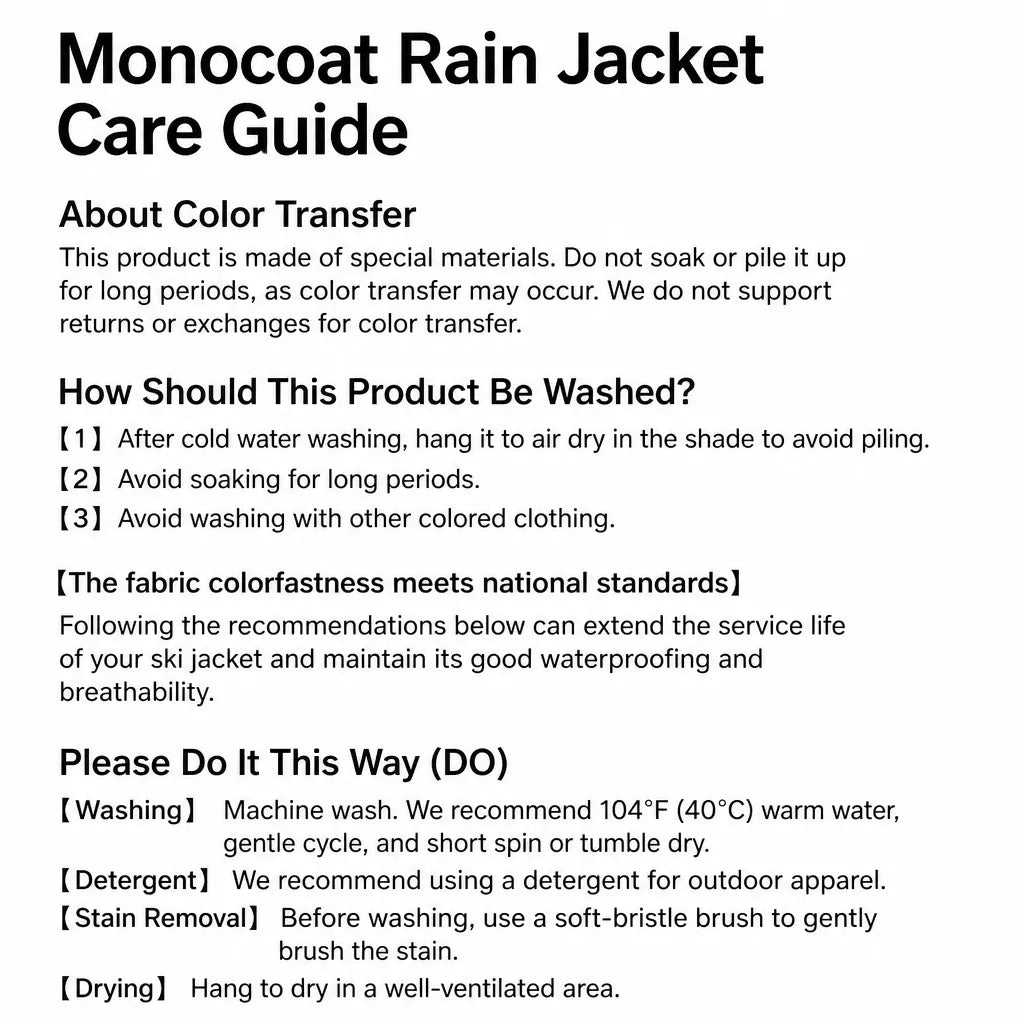 Two-Piece Dog Rain Suit