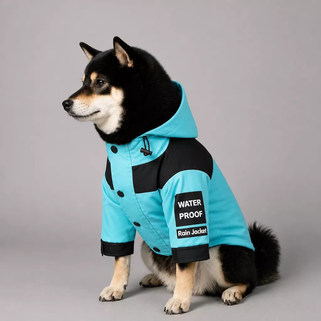 Dog Rain Jacket – Wind- and Water-Resistant Outdoor Coat