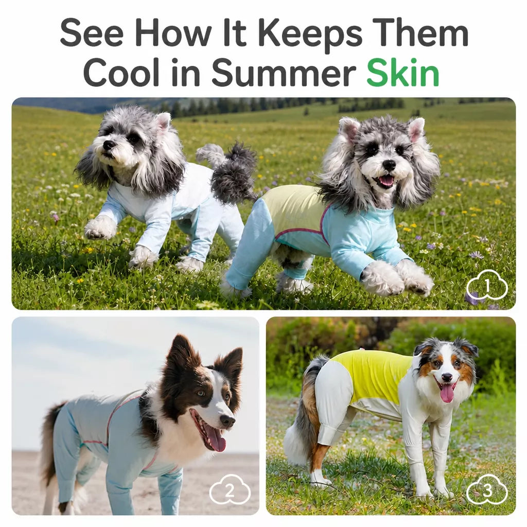 Lightweight Four-Legged Dog Summer Shirt