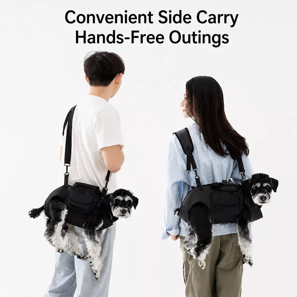 Convertible Pet Carrier Backpack and Shoulder Bag