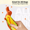 Latex Sausage Dog Squeaky Toy for Small and Medium Dogs