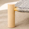 Cot-Style Cat Bed with Washable Scratching Mat