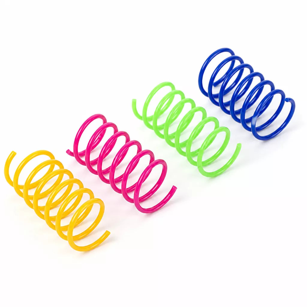 Plastic Spring Cat Toy