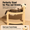 Sisal Cat Scratcher with Rolling Soccer Ball