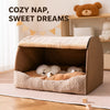 Covered Dog Bed House