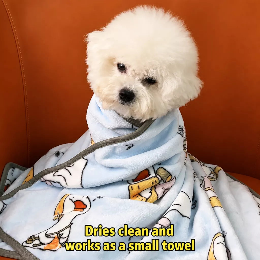 Fleece Pet Blanket for Dogs and Cats