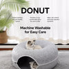 Enclosed Donut Tunnel Cat Bed