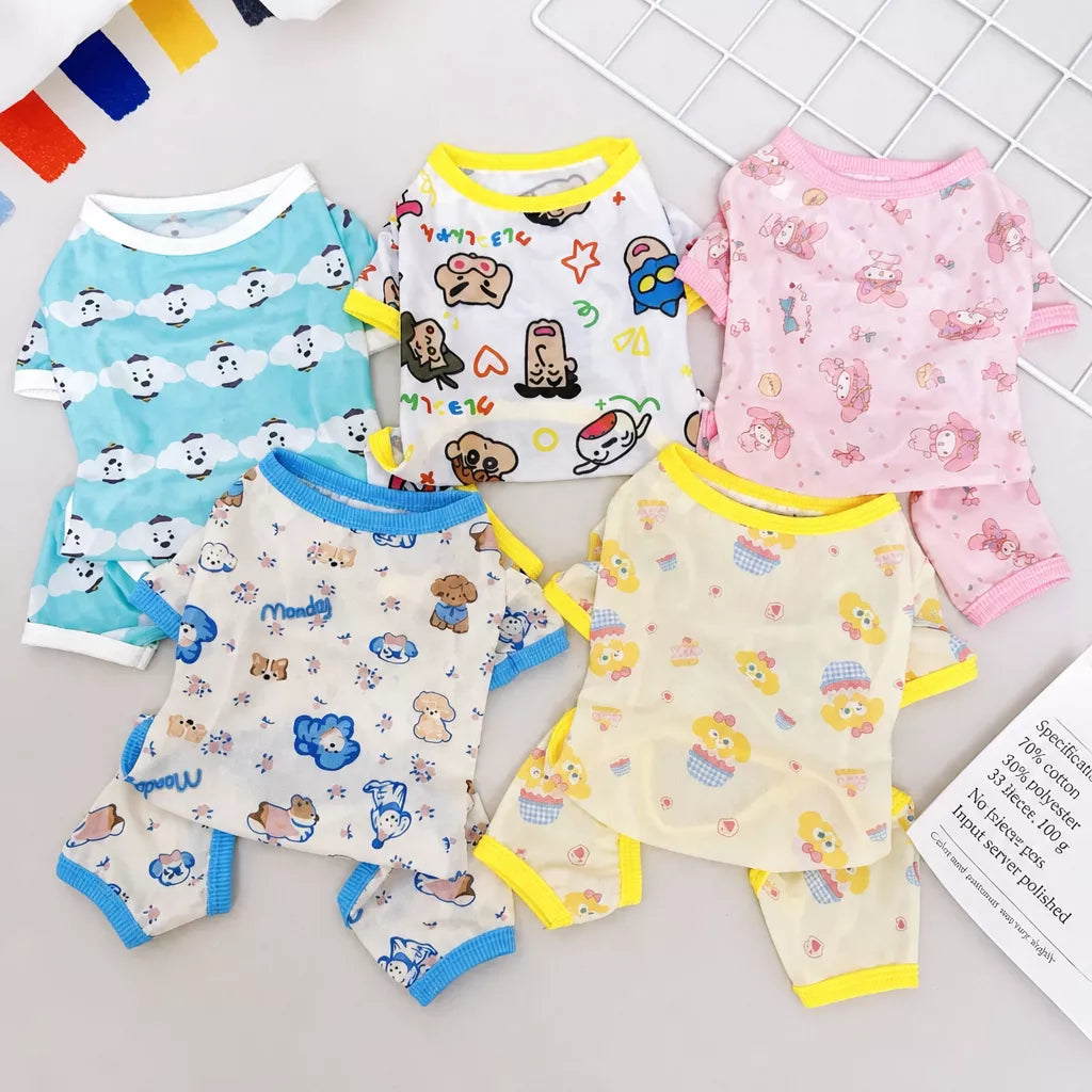 Mesh Four-Leg Pet Shirt