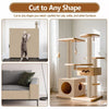 Wall-Mounted Cat Scratcher Mat for Vertical Scratching