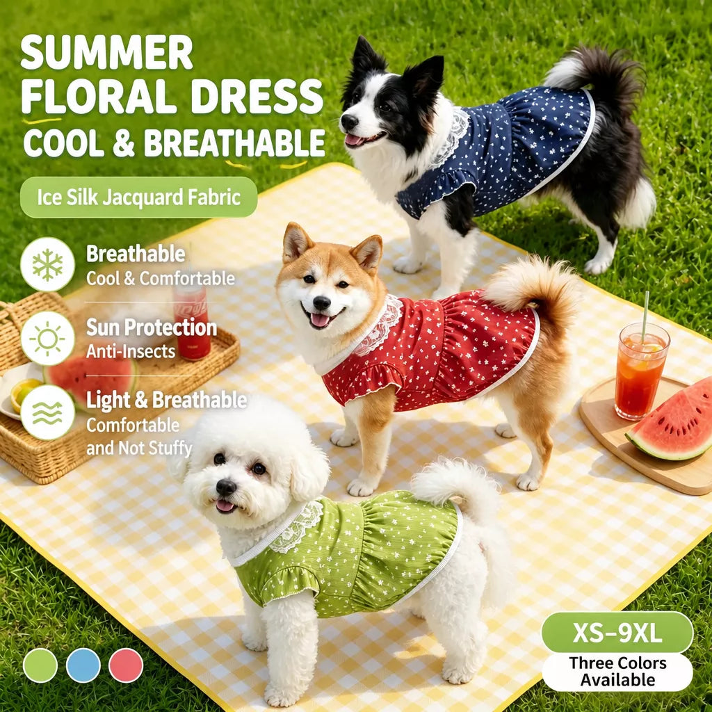 Lightweight Summer Pet Vest for Dogs & Cats