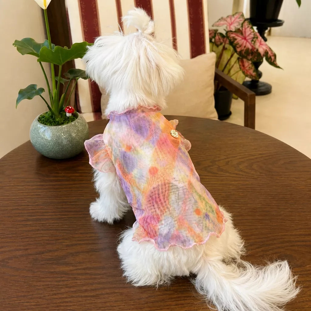 Lightweight Mesh Pet Vest for Dogs and Cats