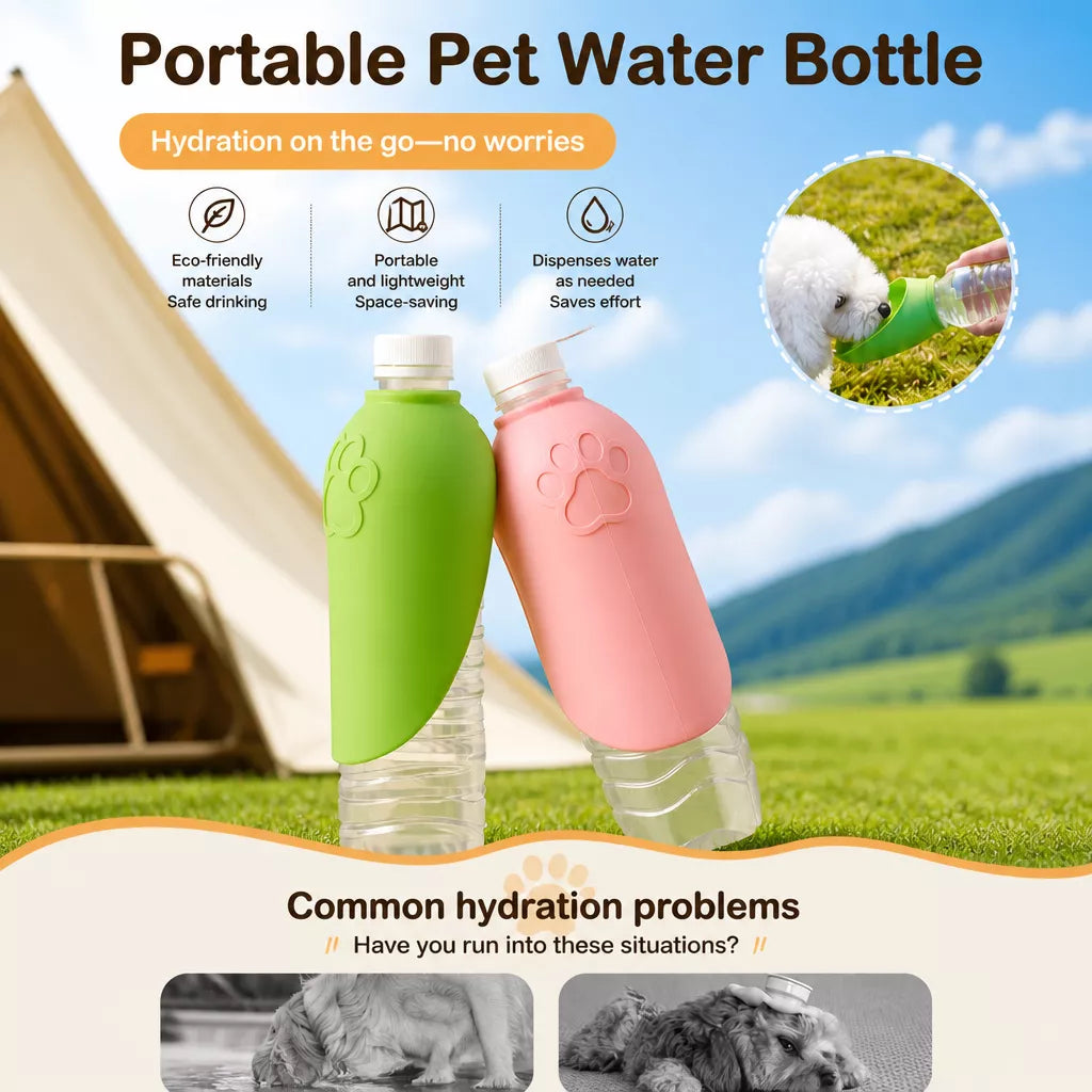 Foldable Portable Pet Water Bottle