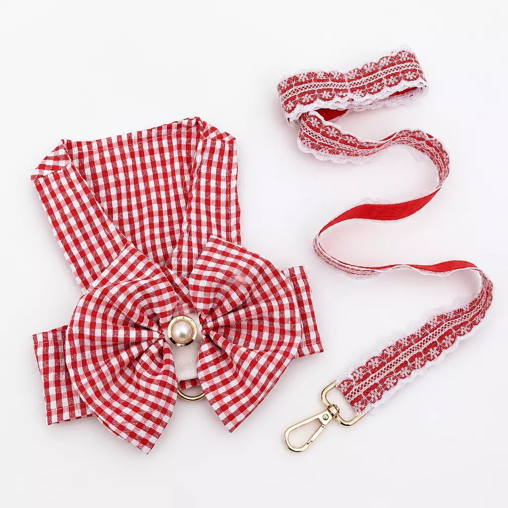 Bubble-Grid Pet Harness for Small Dogs & Cats