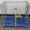 Galvanized Steel-Bar Dog Crate for Indoor or Outdoor Use