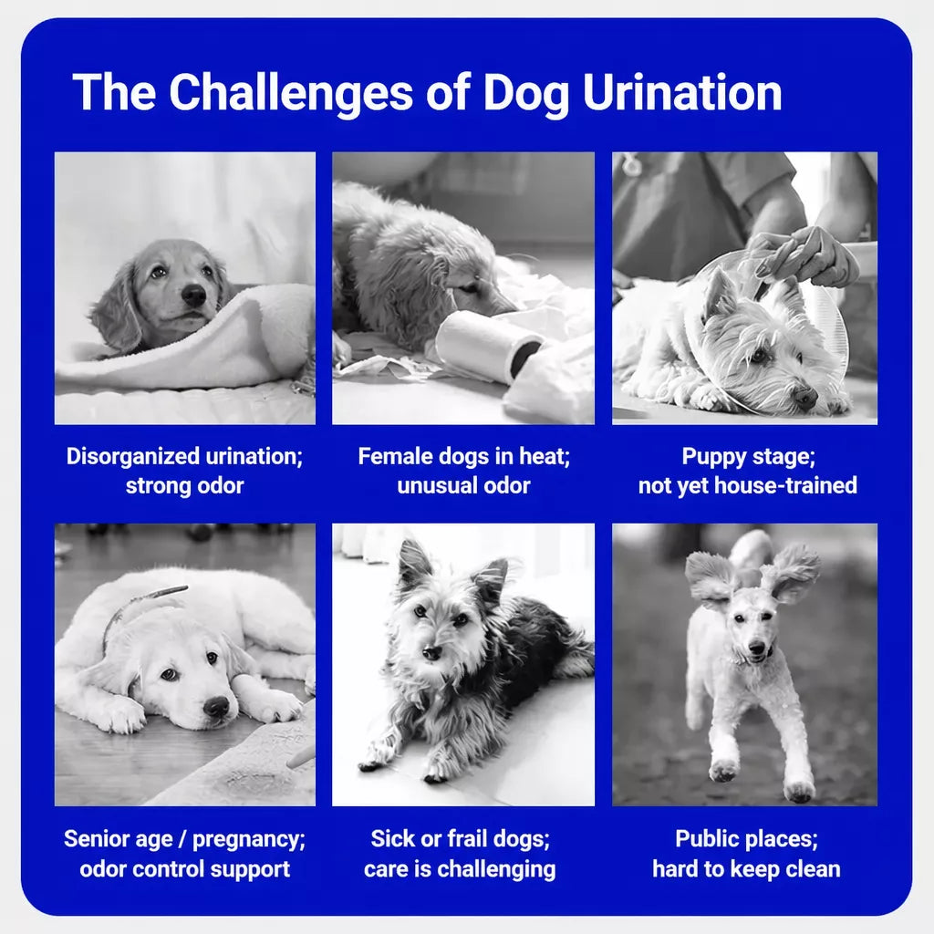 Dog Diapers for Male & Female Dogs