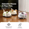 Electronic Plush Hamster Toy with Sound for Cats