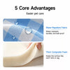 All-Season Waterproof Cat Bed with Removable Washable Cushion