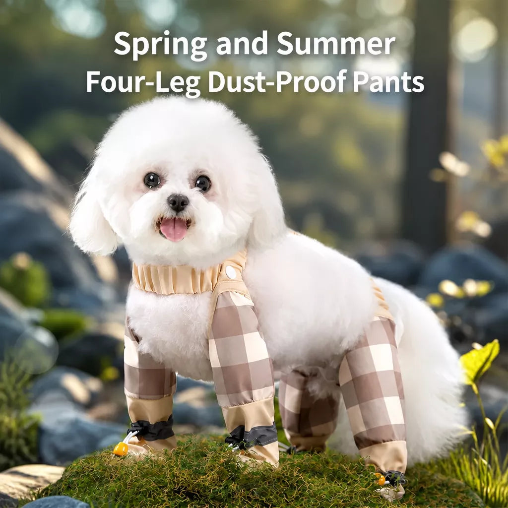 Summer Four-Leg Dog Coverall for Small Dogs