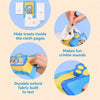 Tissue-Pull Squeaky Puzzle Toy for Small and Medium Dogs